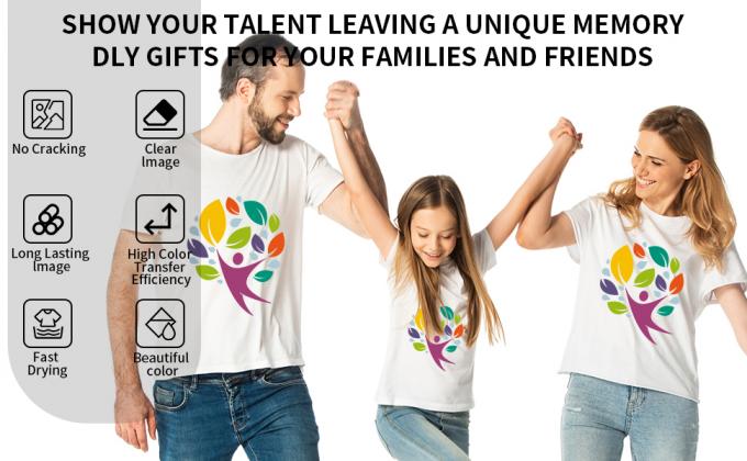 A4 / A3 DTF Printer Film Cold Peel ความหนา 75U PET ปล่อยฟิล์ม ไม่ติด 0