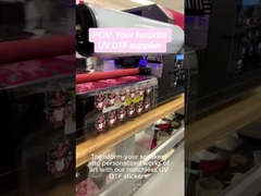 UV Dtf Transfer Ab Pet Film Roll Ab Film Transfer Dtf Pet A3 30 ซม UV Dtf ฟิล์มสําหรับเครื่องพิมพ์ UV