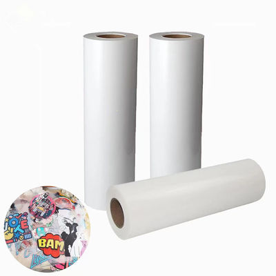 4-5 ชั้น PET สีขาว/โปร่ง DTF การพิมพ์ฟิล์ม Matte ปลายสําหรับการพิมพ์เร็ว