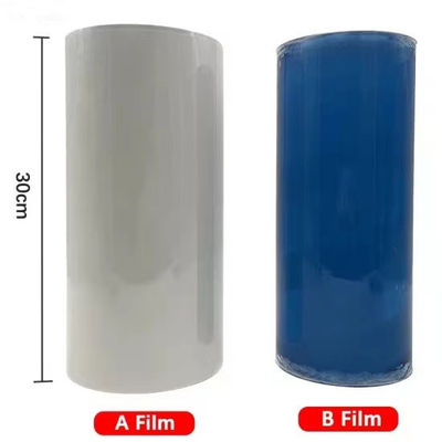 การพิมพ์ฟิล์มพอลิเมอร์ UV ความแข็งแรงสูง CMYK ลายสีขาวสําหรับสับสราตที่หลากหลาย