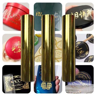 ทองเงิน UV DTF Transfer Film ขาวโปร่ง Ab Pet Film สําหรับกระเป๋าโทรศัพท์มือถือ