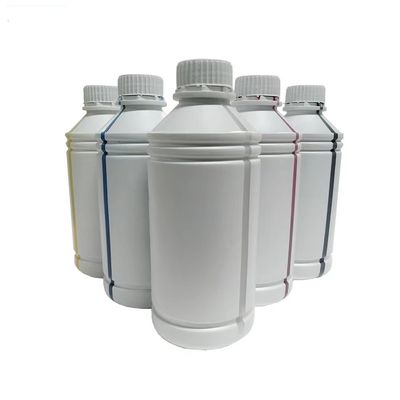 CMYKW 5 สี น้ํา DTF สีหมึก 1000ML สําหรับเครื่องพิมพ์ XP600 I1600 I3200