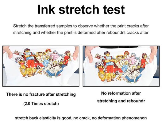 สายตรงไปยังฟิล์ม DTF Ink เครื่องพิมพ์ผ้า Ink สําหรับ Epson White A3 L1800 T เสื้อโอนการพิมพ์