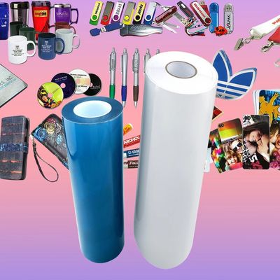 กระดาษกระป๋องไม้โปร่ง 30cm AB UV DTF Film Roll สําหรับกระเป๋าโทรศัพท์