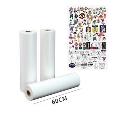 75mic DTF Film Roll Double Side Matte 60cm 30cm 33cm ฟิล์มโอนความร้อน PET