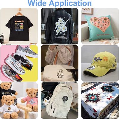 75 ไมครอน ด้านเดียว Matte DTF Heat Transfer Film 60 ซม PET Film ความคมสูง