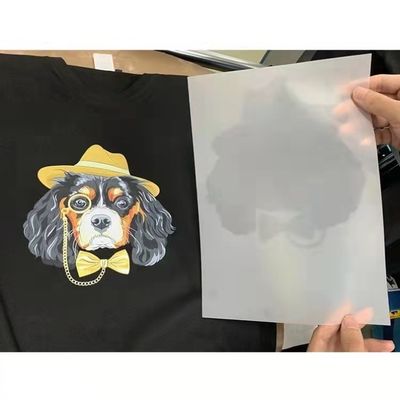 A4 A3 PET DTF Film Roll Digital Inkjet Printing Film สําหรับ L1800 XP600 3880 3800 ภาพยนตร์ที่ใช้ในการพิมพ์