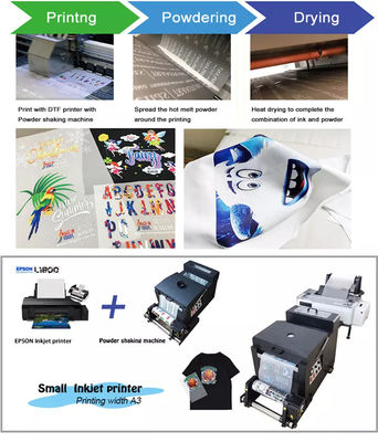 A4 A3 PET DTF Film Roll Digital Inkjet Printing Film สําหรับ L1800 XP600 3880 3800 ภาพยนตร์ที่ใช้ในการพิมพ์