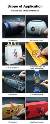 50/100 Meter Roll UV Dtf A B Film With Adhesive Making UV Transfer Sticker การพิมพ์ดิจิตอล