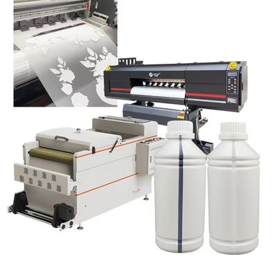 สีตรงต่อฟิล์ม DTF Ink 1 ลิตร CMYK สีขาว DTF Printing Ink 1000ml