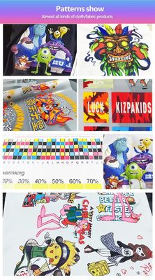 สีตรงต่อฟิล์ม DTF Ink 1 ลิตร CMYK สีขาว DTF Printing Ink 1000ml