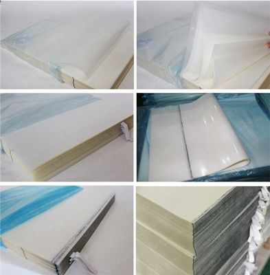 โฟม PET เปลือกเย็นโปร่ง Matte สําหรับการแก้ไขการบรรจุของ Offset / Screen Printed