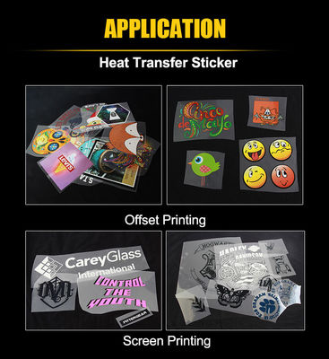 การเปลือกหนาว เสื้อผ้า Offset Printing Film ความทนทานต่อความร้อน
