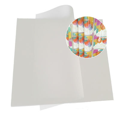 48*64cm ซิลิโคน PET ฟิล์มสําหรับออฟเซ็ต / การพิมพ์หน้าจอ 75mic Matte Polyester Film