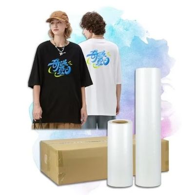 30cm*100m Dtf Film ฟิล์มพิมพ์หมึกขาว สําหรับผ้าทุกชนิด ณ อุณหภูมิปานกลาง