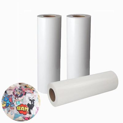 ผงร้อนด้านสอง 30cm 33cm 43cm 60cm Roll DTF PET Film สําหรับเครื่องพิมพ์ I3200 DTF