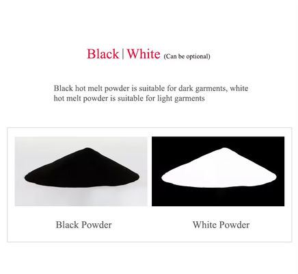 80-100 มิกรัม TPU DTF Powder สําหรับการพิมพ์หนัง DTF