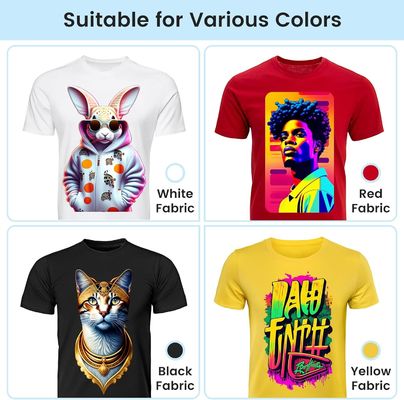 TPU สีดํา สีขาวหนังสัตว์เลี้ยง Dtf ผงละลายร้อนติดต่อสําหรับการพิมพ์ผ้าทนทานที่สดใส