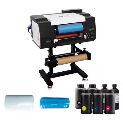 30cm*100m Roll Transparent UV Dtf Ab Film A3 Ab สําหรับสติ๊กเกอร์สติ๊กเกอร์ UV