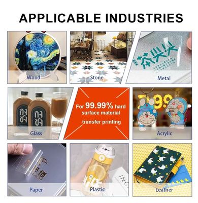 30CM 60CM White Clear UV Dtf Ab Film สําหรับ UV Label Sticker Printing UV Dtf Printer Laminate Sticker สติ๊กเกอร์สําหรับการพิมพ์สติ๊กเกอร์