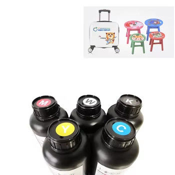 UV AB การพิมพ์ฟิล์มโอนย้าย สี UV DX5 DX6 DX7 สี UV DTF