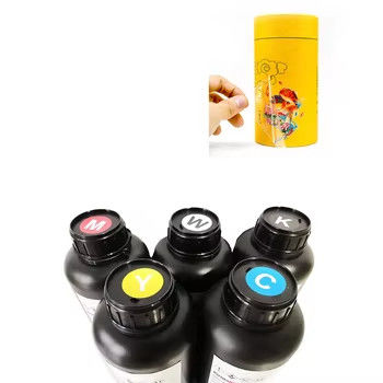 สี CMYKW สําหรับ XP600 TX800 Dx5 Dx7 หัวพิมพ์ 500ML