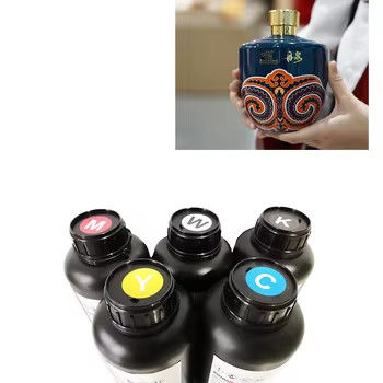 สี UV สําหรับเครื่องพิมพ์ผนัง roll dtf UV flatbed พร้อม Epson i3200 i1600 XP600 TX800