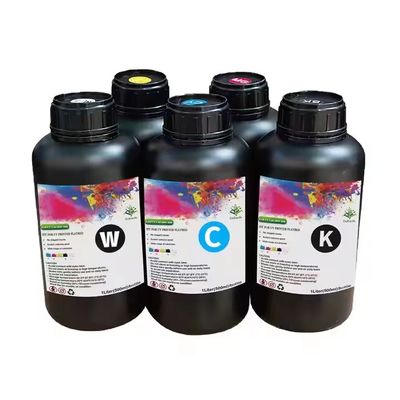 สี UV สําหรับเครื่องพิมพ์ผนัง roll dtf UV flatbed พร้อม Epson i3200 i1600 XP600 TX800