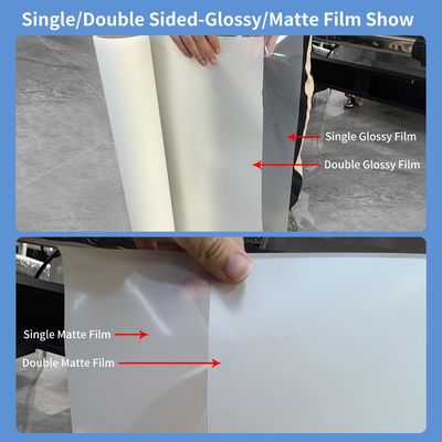 120cm*100m 75mic ทันที/ปลดเย็น DTF โอนหนังสําหรับการพิมพ์ดิจิตอล