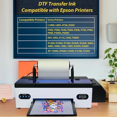 สะอาดต่อสิ่งแวดล้อม ขาวเย็น ดิจิตอล DTF Ink สําหรับเสื้อ T Printing 100ml