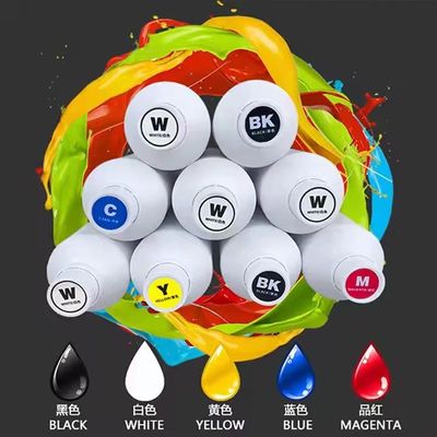Dtf Ink / Dtf Printing สีขาวสําหรับเครื่องพิมพ์ DTF - ความเปียกและคุณภาพการพิมพ์ที่ยั่งยืน
