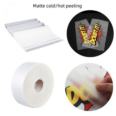 ฟิล์มพิมพ์ออฟเฟสต์พอลิเอสเตอร์ 75/100mic matte screen printing PET release film