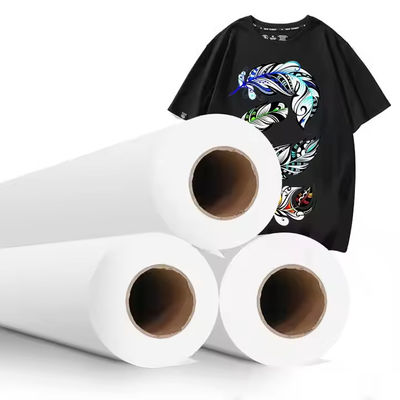 82 กรัม 60 นิ้ว * 100m Roll Fast Dry Sublimation Paper Roll กระดาษพิมพ์การถ่ายทอดความร้อนสําหรับ sublimation