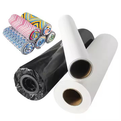 วัสดุการพิมพ์ sublimation โพลิเอสเตอร์ Wicking ความชื้นขาว