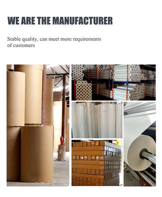 56 นิ้ว * 100m กระดาษยืด Sublimation Roll ขาว 42gsm สําหรับการพิมพ์ผ้ามืออาชีพ