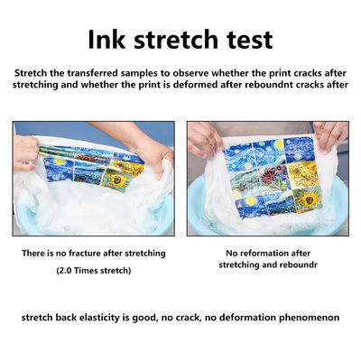 น้ําตาขาวสีทอ DTF Transfer Ink 1000 ml สําหรับ Epson I3200