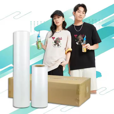 ฟิล์ม DTF เหมาะสมกับผ้าส่วนใหญ่ ฟิล์มพิมพ์หมึกขาว สําหรับการทําปลายกระจ่าง / แมท