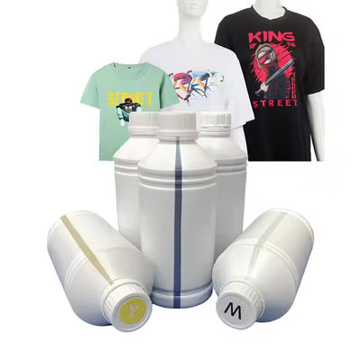 การพิมพ์ DTF สีขาว CMYK 1L การเพิ่มเติมที่สมบูรณ์แบบในการพิมพ์ดิจิตอล