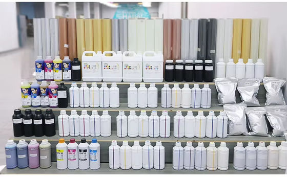 เครื่องพิมพ์ DTF สีขาว CMYKW สําหรับผลลัพธ์ที่เรียบร้อยและคง