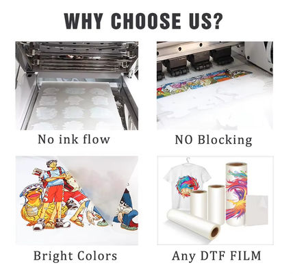1000 มล CMYK สีขาว DTF สีดirect to film สีพิมพ์ inkjet สําหรับเครื่องพิมพ์ DTF Refinecolor