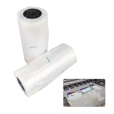 30CM x 100M DTF PET ฟิล์ม CMYK+W ฟิล์มโอนความร้อนสําหรับเครื่องแต่งกาย