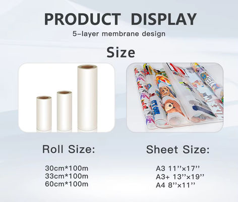 ความกว้างการพิมพ์ 300 มม เครื่องพิมพ์ A3 DTF Innovative
