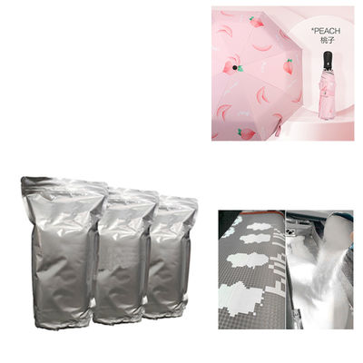 TPU DTF Powder 1kg/Bag Transfer Hot Melt Printing Materials ในสีขาวและสีดํา