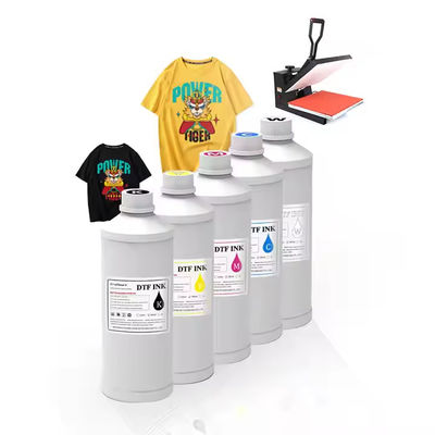 Cmykw Inkjet Printer Transfer Film Dtf Pigment Ink Premium สําหรับการพิมพ์ Dtf