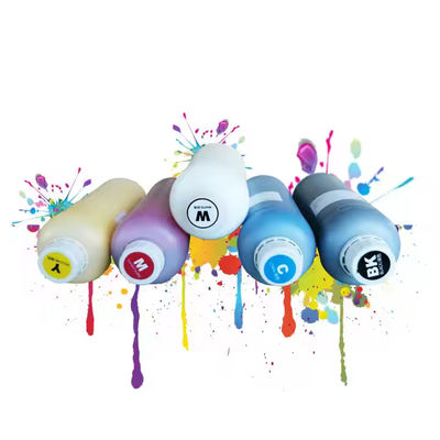 เครื่องพิมพ์ Dtf 1000ML ไม่มีจุลปิด Dtf สีสี CMYK+W สะดวกต่อสิ่งแวดล้อม