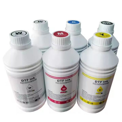 น้ําตาขาวสีทอ DTF Transfer Ink 1000 ml สําหรับ Epson I3200